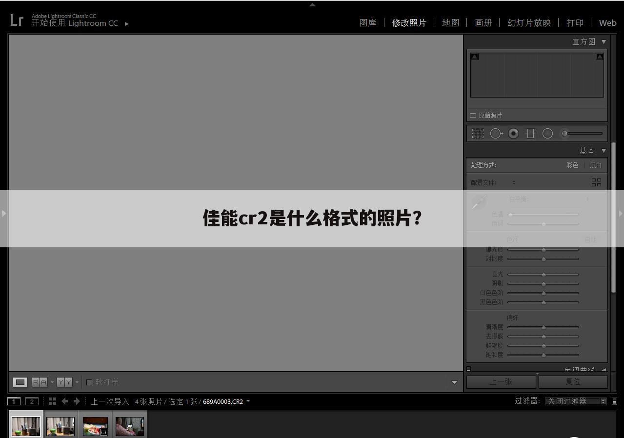 佳能cr2是什么格式的照片?