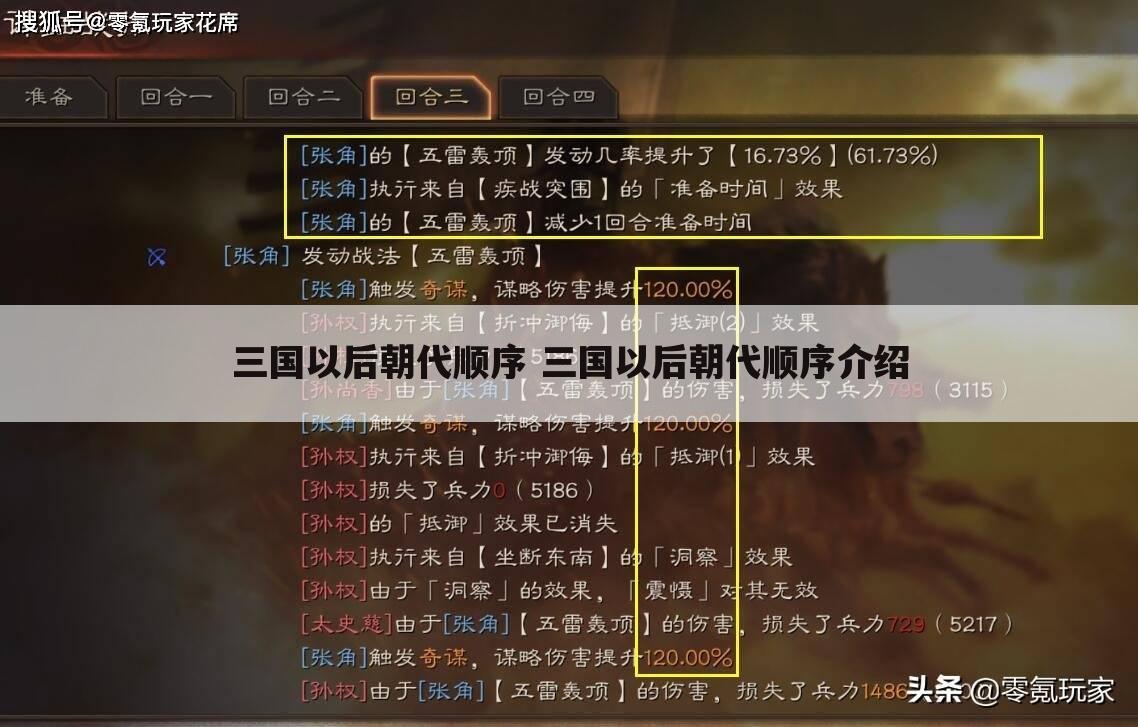 三国以后朝代顺序 三国以后朝代顺序介绍
