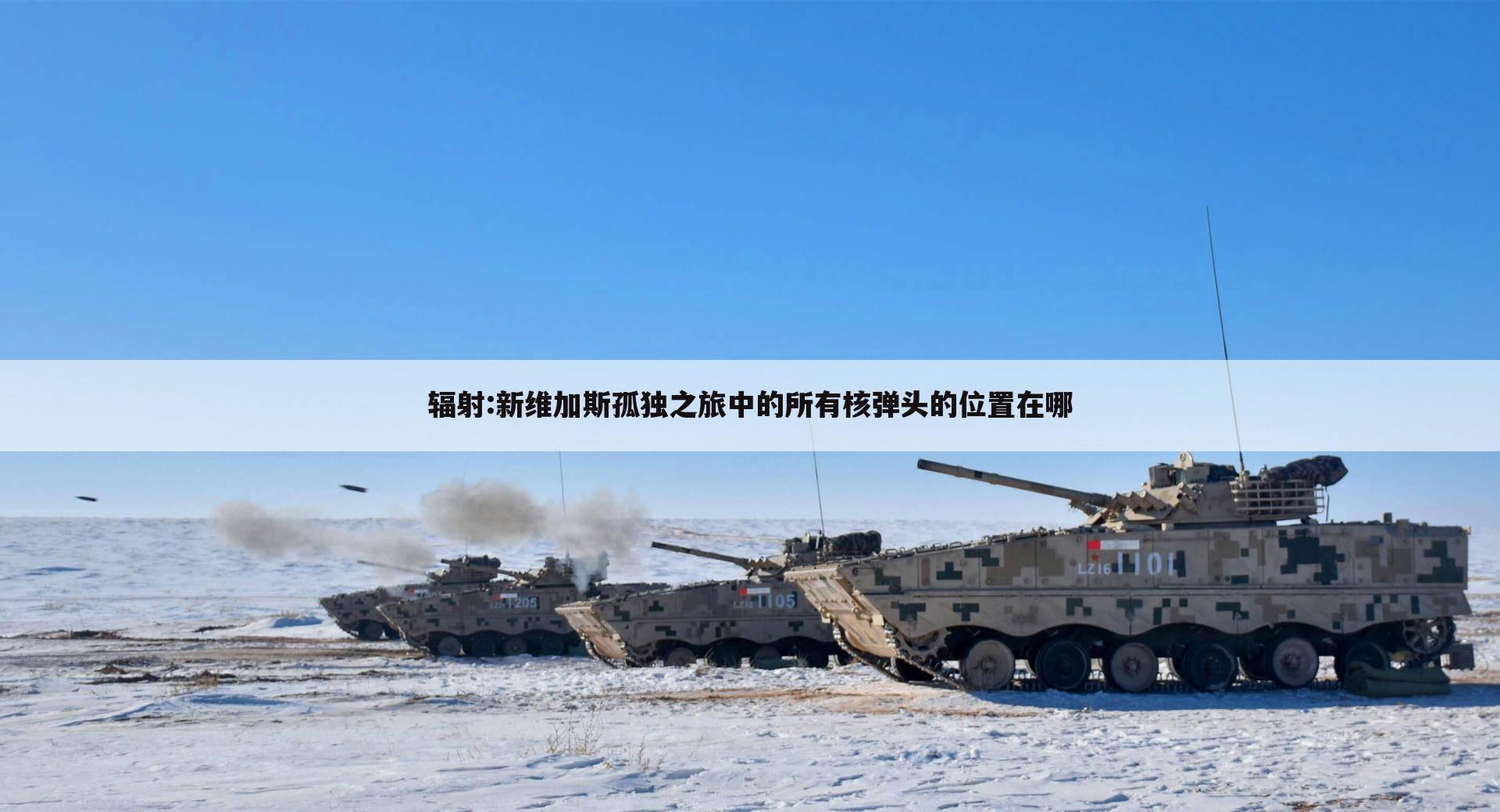 辐射:新维加斯孤独之旅中的所有核弹头的位置在哪
