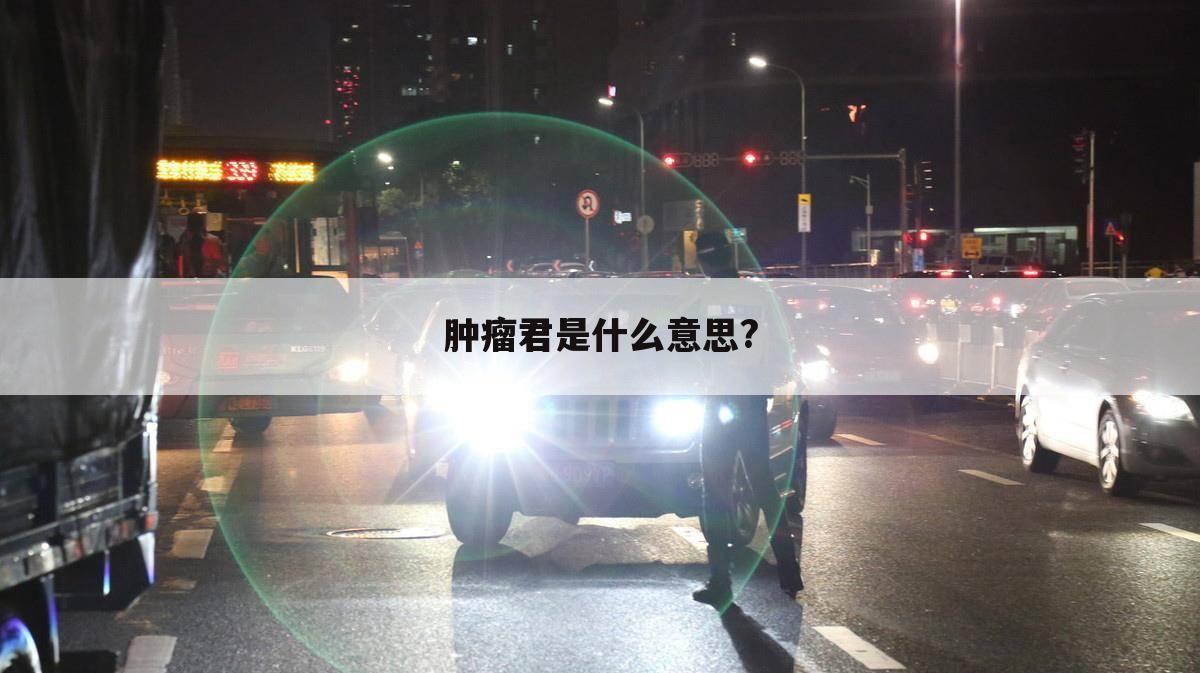 肿瘤君是什么意思?