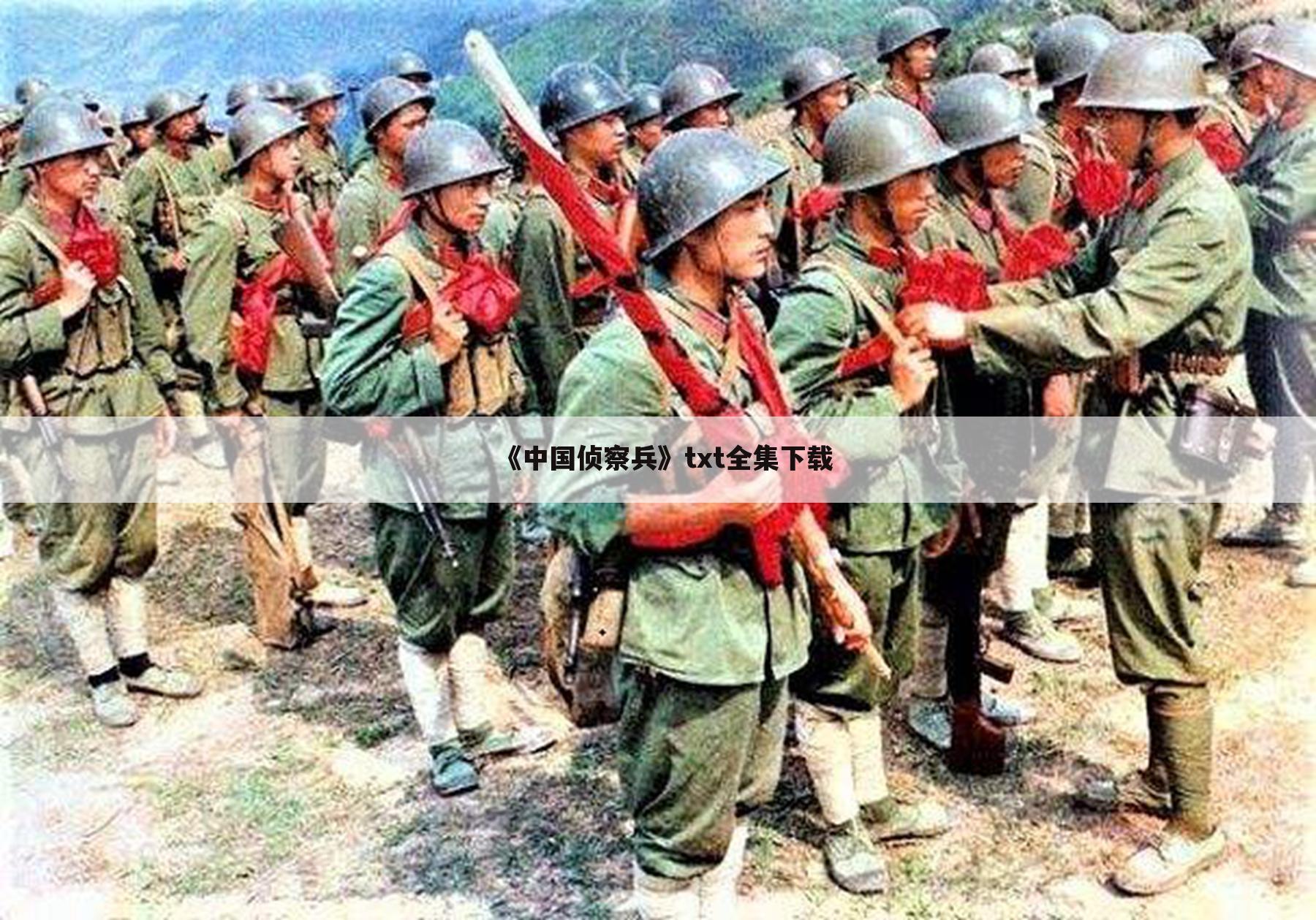 《中国侦察兵》txt全集下载