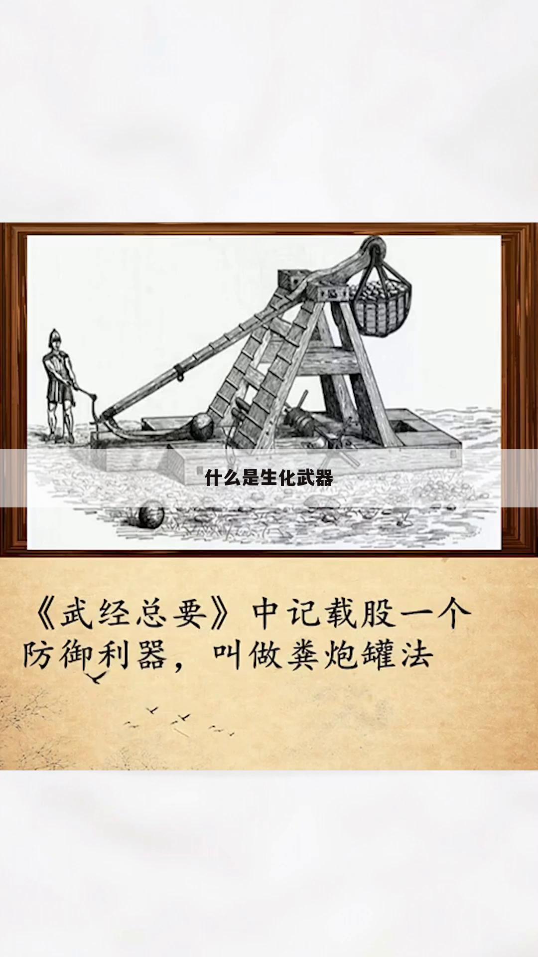 什么是生化武器