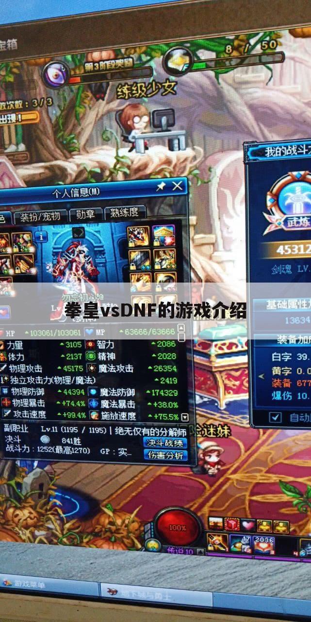 拳皇vsDNF的游戏介绍
