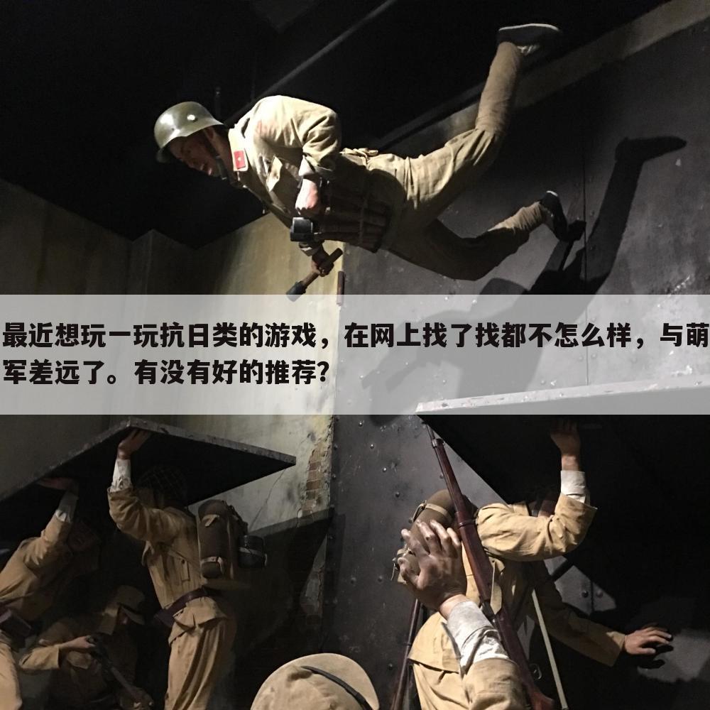 最近想玩一玩抗日类的游戏，在网上找了找都不怎么样，与萌军差远了。有没有好的推荐？