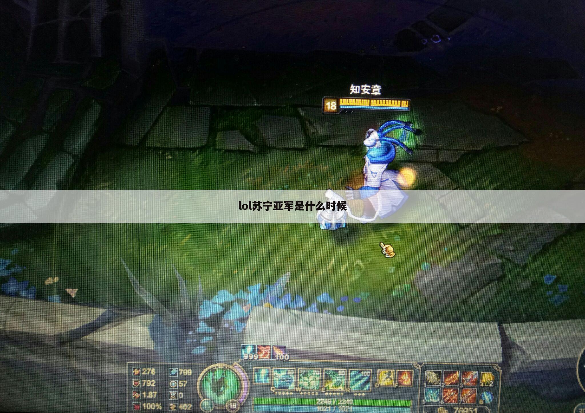 lol苏宁亚军是什么时候